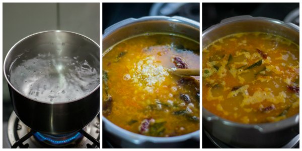 arisi-paruppu-saadam-cook - 15