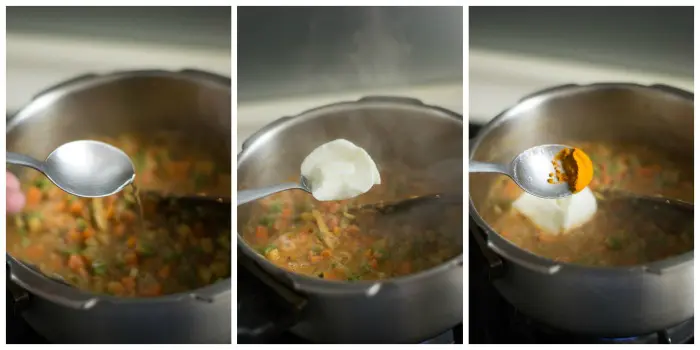 restaurant-style-vegetable-biriyani-yogurt - 18