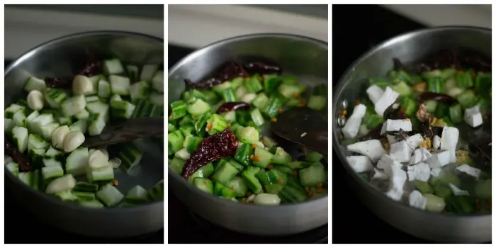 peerkangai-thogayal-recipe-coconut