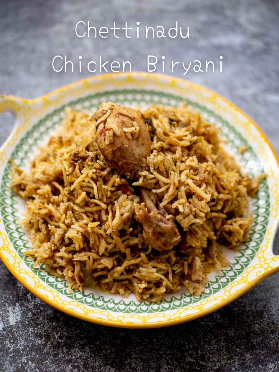Chettinadu Chicken Biryani (2)