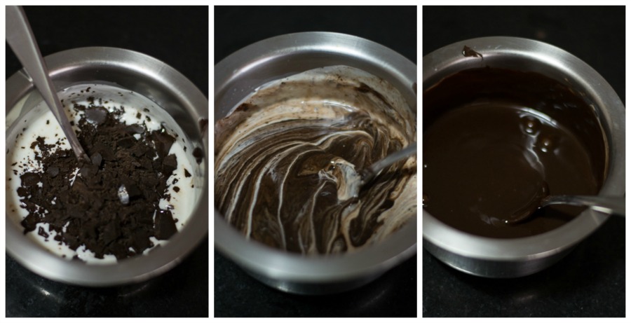 Eggless-Chocolate-mousse-pudding-with-china-grass-recipe-mix-ganache