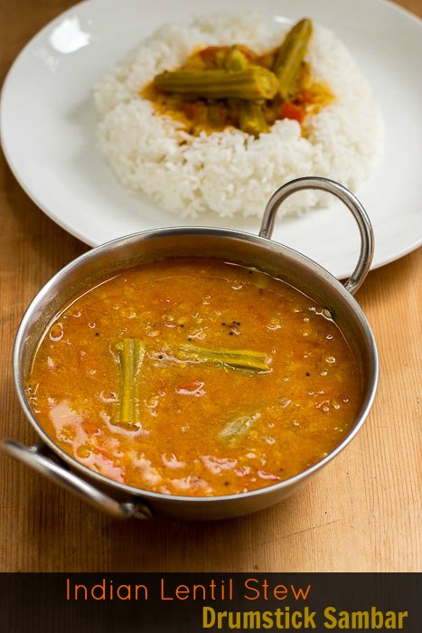Murungakkai Sambar Drumstick Sambar Madras Style Sambar