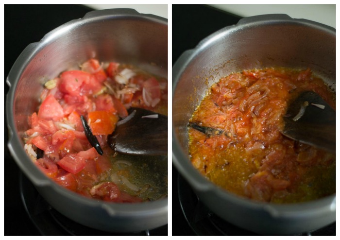 restaurant-style-vegetable-biriyani-tomatoes