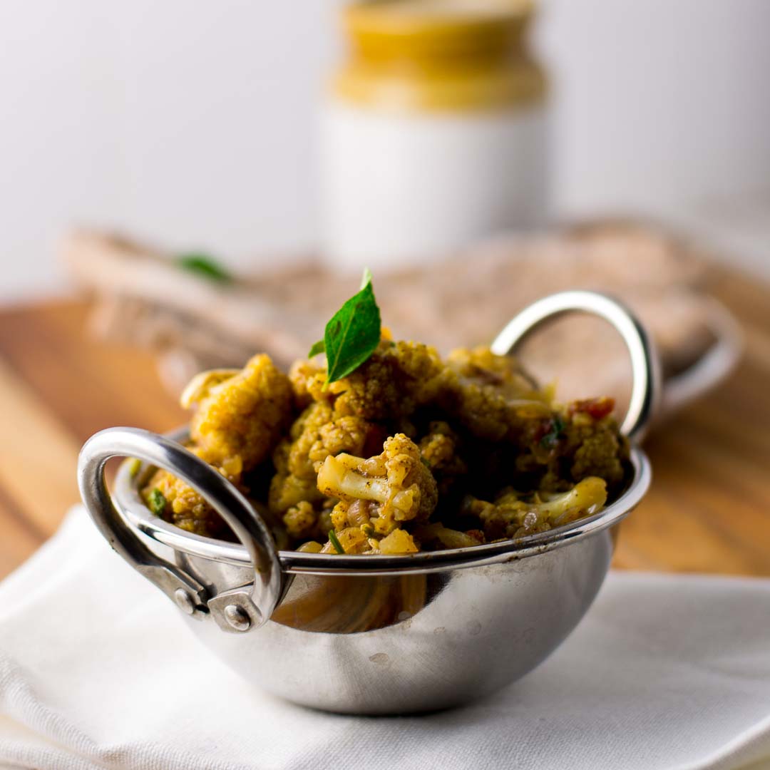 Cauliflower Milagu Pirattal, Cauliflower Pepper Fry Recipe Kannamma Cooks