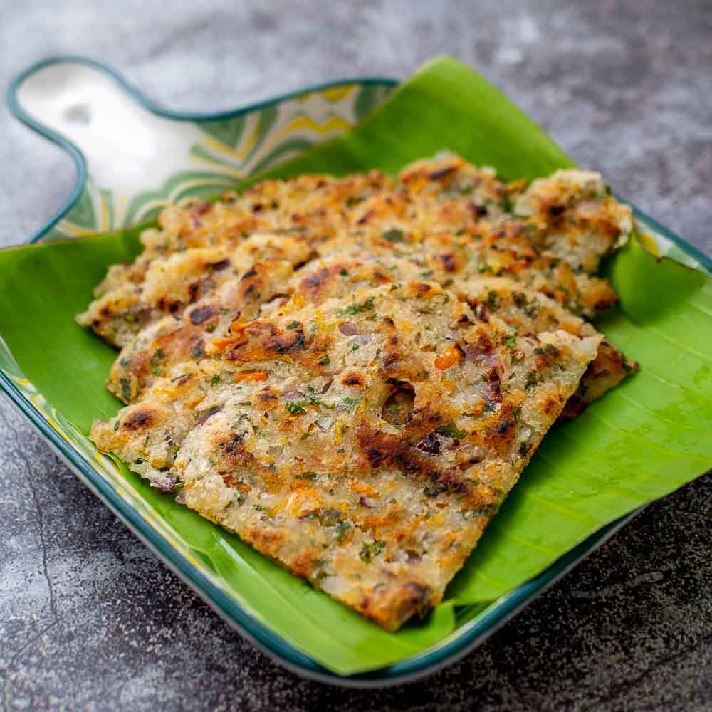 Leftover Rice Rotti Recipe South Indian Style Cooked Rice Rotti