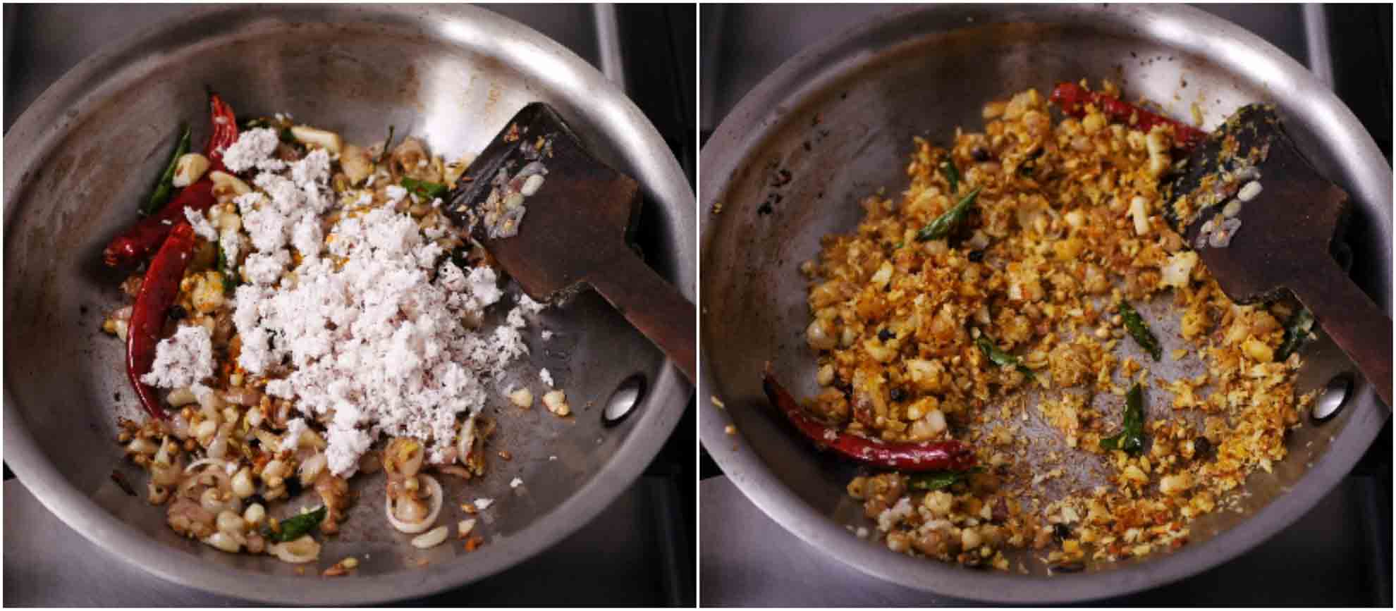 murungai keerai kuzhambu drumstick leaves curry recipe-8