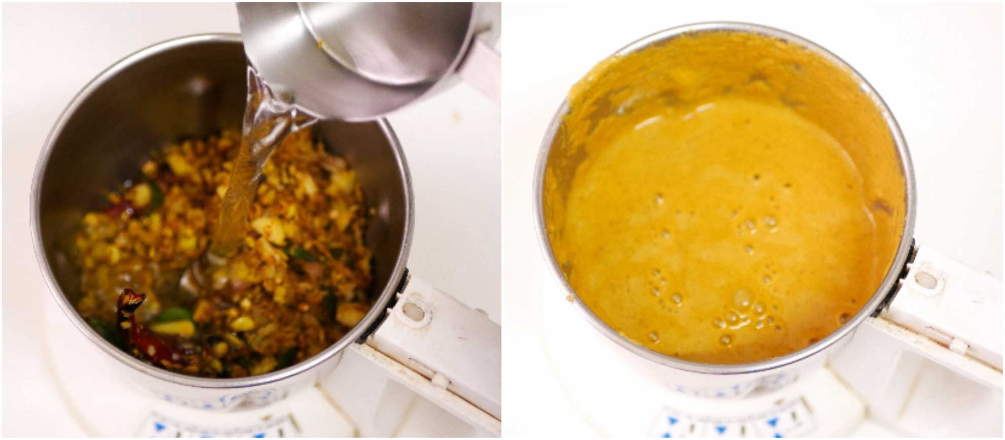 murungai keerai kuzhambu drumstick leaves curry recipe-9