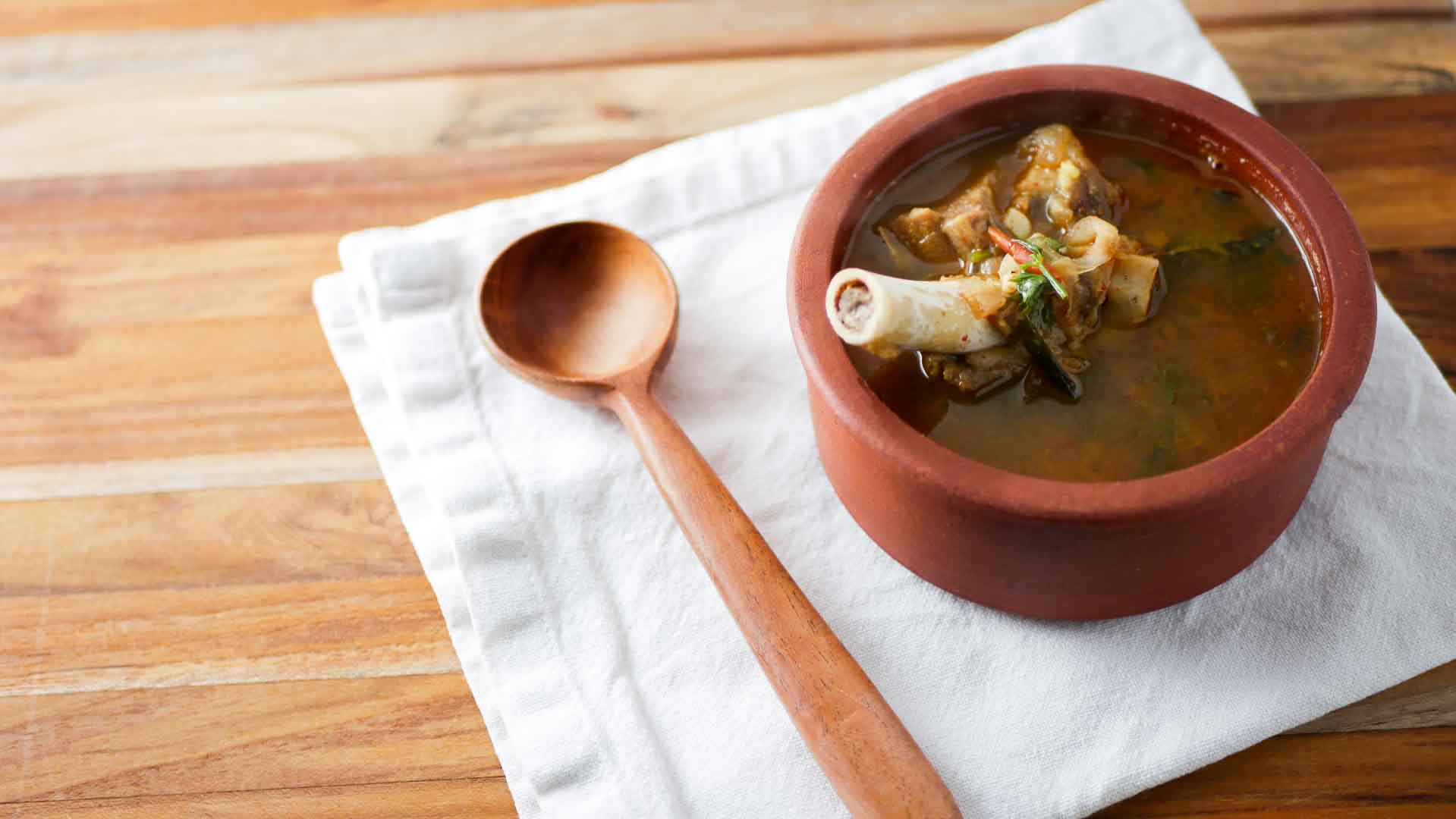 Mutton Elumbu Rasam, Mutton Bone Soup Recipe Kannamma Cooks