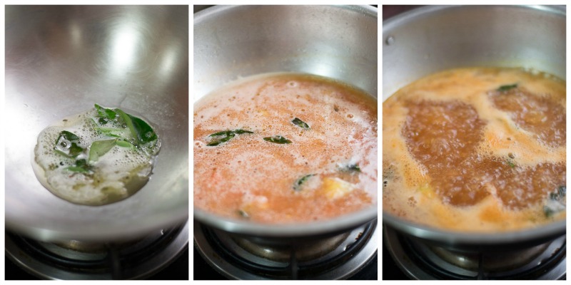 south-indian-Tomato-rasam-with-rasam-powder-garlic-tamil-recipe-boil