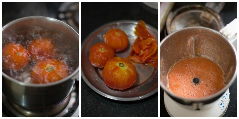 south-indian-Tomato-rasam-with-rasam-powder-garlic-tamil-recipe-peel-tomatoes