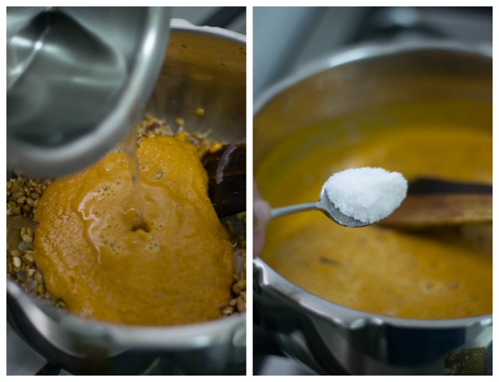 Sprouted Horse Gram Curry Masala Saaru Karnataka Style