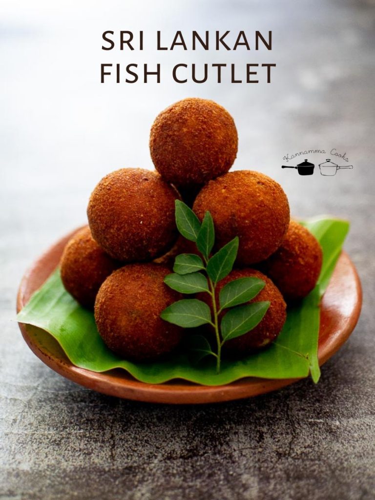 Sri Lankan Fish Cutlets