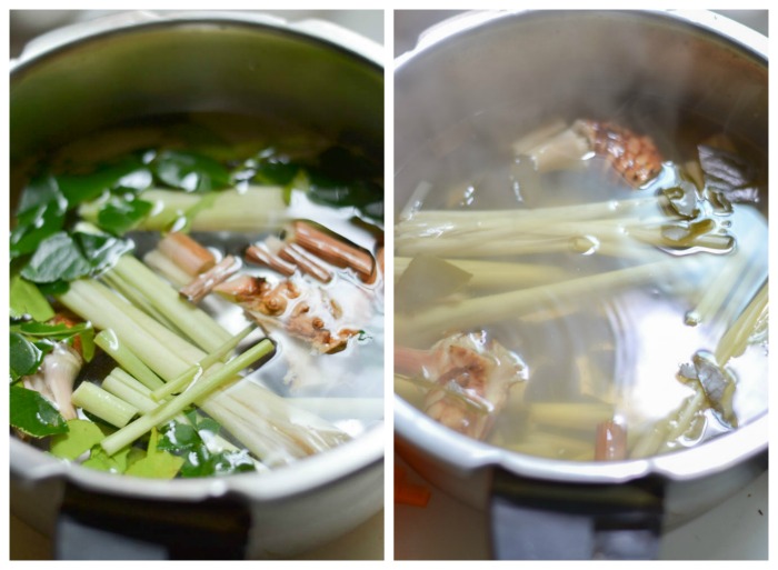 Thai Clear Soup, Thai Tofu Veggie Soup in Homemade Aromatic Broth