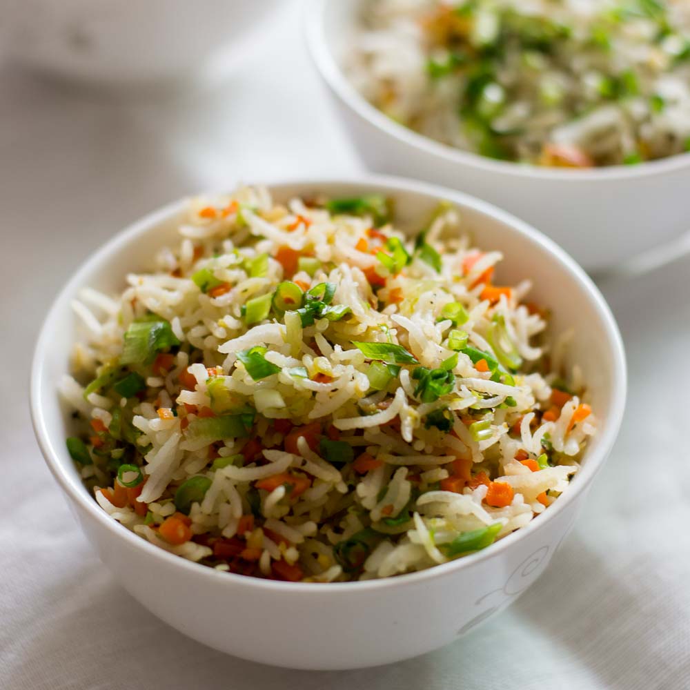 Vegetable Fried Rice Recipe Easy Veg Fried Rice Indian Style Recipe